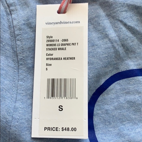 Vineyard vines long sleeve T-shirt - Picture 3 of 4